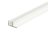 Угловая планка F-обр. для стеновых панелей, белый