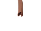 Уплотнитель контурный для межкомнатных дверей DEVENTER, ПВХ, коричневый