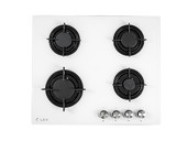 Варочная панель газовая GVG 641 WH, белый