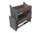 Выдвижная полка Lift-up Firmax DANA Wood в верхнюю базу 800 мм