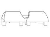 Зацеп ROTO PATIO Alversa Salamander 2D/3D, ST 76 Nr 241