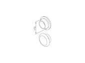 Заглушка декоративная 12 мм ALUTECH-ALT111
