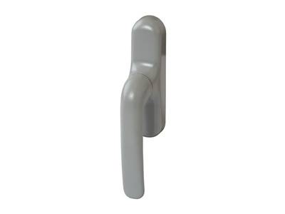 Ручка PRIMA для алюминиевого окна, с блокиратором, серебряная, 01033371N Изображение 4