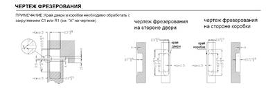 (1 кор.=2 петли) Петля скрытая ELEMENTIS, универсальная, 3D, 115x23 мм, 40 кг, цамак, черный матовый Изображение 4