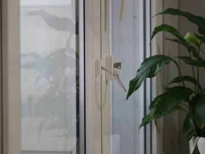 Ограничитель открывания окон с тросом Elementis Топаз [трос 310 мм, белый] Изображение 8