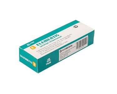 Цилиндр профильный ELEMENTIS 35(ключ)/45(ручка) ЦАМ, 5 перфорированных ключей, никелированный Изображение 4