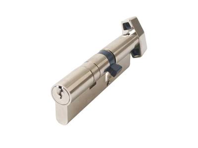 Цилиндр профильный MAXBAR с плоской ручкой CVG/K 40(ручка)/60(ключ),никелированный Изображение 3