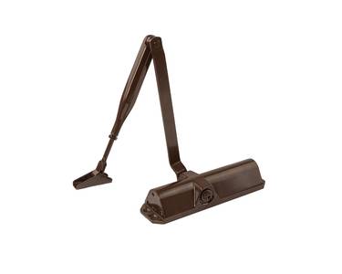 Доводчик ECO Schulte TS-10D EN2/3/4, с тягой, Коричневый RAL8017 Изображение 4