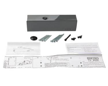 Доводчик GEZE TS 2000 NV BC EN 2-4, без тяги, графит RAL7024 Изображение 3