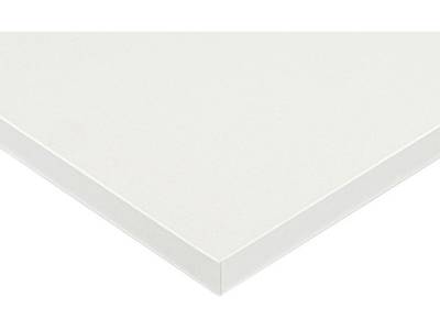 Фасад мебельный МДФ ALVIC глянцевый белый металлик (Blanco Pearl Effect) Изображение