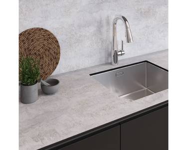 HPL-компакт 0631/S Цемент светлый PF 4200*1320*12 DS1 ck 2 Изображение 3