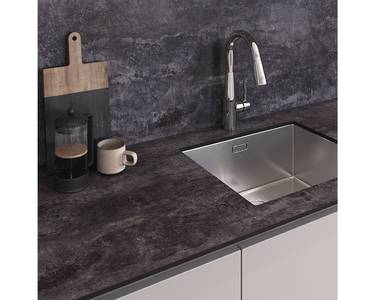 HPL-компакт 0632/S Цемент темный PF 3050*1320*12 DS1 ck 2 Изображение 2