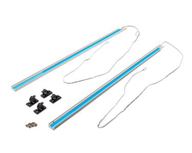 Комплект LED-подсветки ALPHALUX для ящика CRYSTAL с металлической боковиной длиной 500 мм (2 ленты, 4 крепления), белый Изображение 2