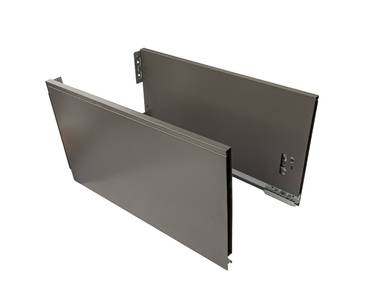 Комплект боковин Firmax высотой 249 мм длина 500 мм (левая, правая) для ящика Slimline, антрацит Изображение