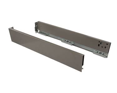 Комплект боковин Firmax высотой 89 мм длина 450 мм (левая, правая) для ящика Slimline, кашемир Изображение 2