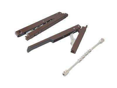 Комплект фрамужный VENTUS, коричневый RAL8017 Изображение 5