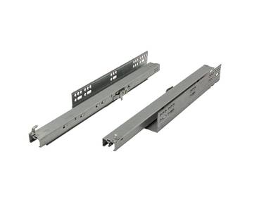 Комплект направляющих Push-to-Open скрытого монтажа Firmax 3D Control под штангу синхронизатор L=300мм, полного выдвижения, для ЛДСП 16мм, 3д регулировка (2 направляющие + 2 фиксатора) Изображение 3