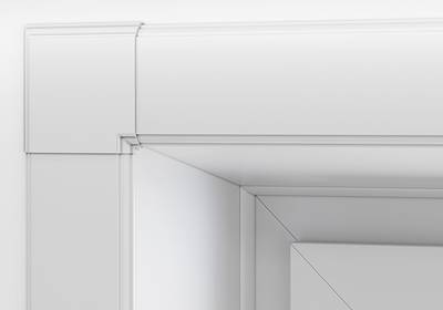 Комплект откосов дверных QUNELL (200х2200х1000 мм, белый) Изображение 4
