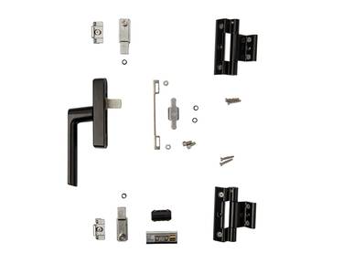 Комплект поворотный, Европаз V.01, V.02, черный Изображение