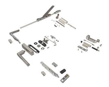 Комплект поворотно-откидной, Европаз V.01, V.02, 360-495, неокраш. Изображение 2