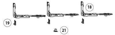 Комплект запорных элементов Patio 160S ALU D10, Roto Изображение 2