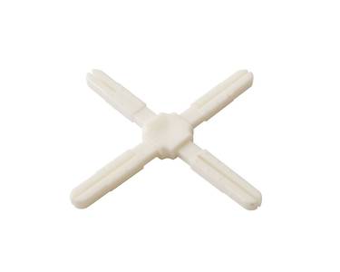 Крест пластиковый с декоративной центральной частью Germanella белый Изображение 2