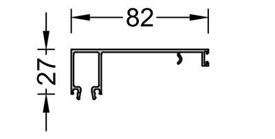 Крышка однополозной рамы, 6.5 м неокрас Изображение