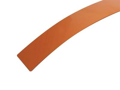 Кромка для ДСП и МДФ плит REHAU (ABS, 3D, оранжевый глянец, 23х1 мм, одноцветная) Изображение 2