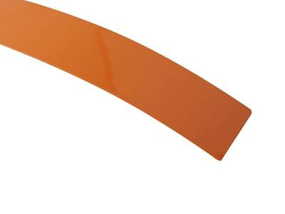 Кромка для ДСП и МДФ плит REHAU (ABS, 3D, оранжевый глянец, 23х1 мм, одноцветная) Изображение 3