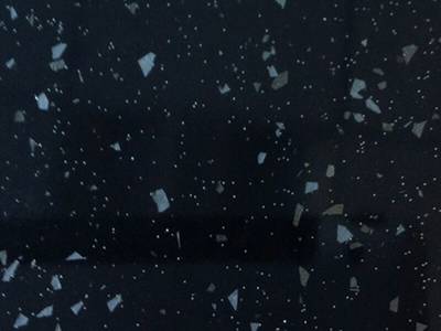 Кромочная лента HPL звездная ночь глян,  L.4111 LU 4200*44 мм, термоклеевая Изображение