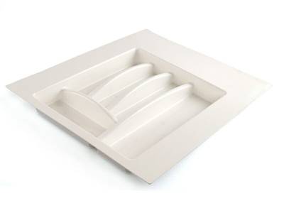 Лоток для столовых приборов Firmax (400-450 мм, белый) Изображение
