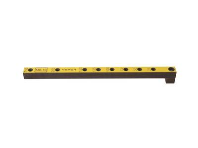 Мебельный кондуктор укороченный шаг 25/50 диаметр втулки 5 мм, МК-10 Изображение