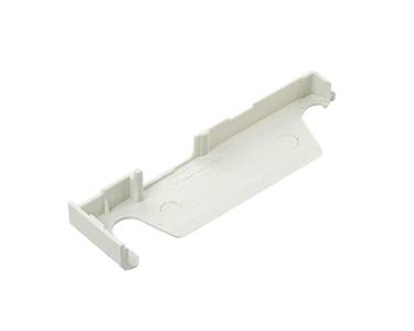 Накладка декоративная нижней петли на раме левая белая (скрытая) Изображение 4