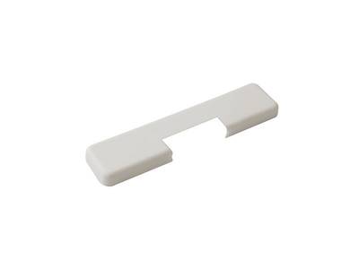 Накладка декоративная среднего прижима на створке, белая Изображение