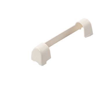 Накладка декоративная верхней петли на раме, белая Изображение 2