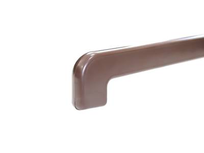Накладка на отливы NSL (360 мм, 2-х стрн., коричнево-шоколадный) Изображение