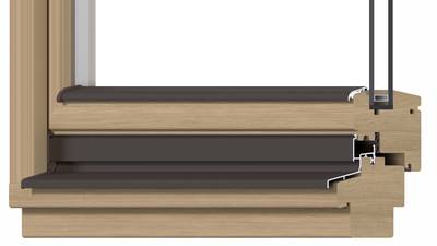 Накладка торцевая АЛЮСТАРТ (N22/34), правая, темная бронза Изображение 4