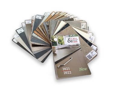 Образцы HPL пластика(61 декор), полная коллекция 2022г. Изображение