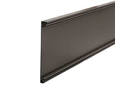 Панель передняя ALPHALUX для внутреннего метал. ящика CRYSTAL, высота Low/High, длина 1200мм, антрацит Изображение