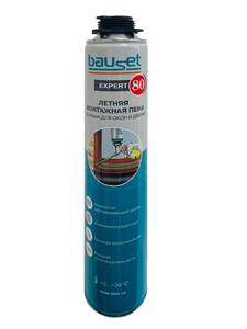 Пена монтажная профессиональная Bauset EXPERT 80 летняя (+5C) Изображение