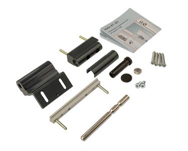 Петля Maxbar KT-RV 2-х секционная 16/3,0мм, антрацит RAL7016 Изображение 2