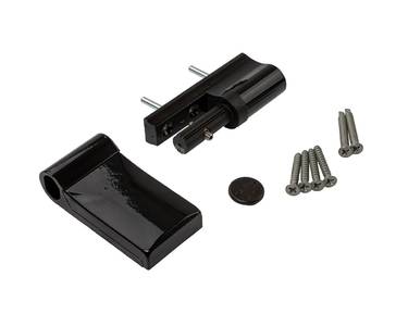 Петля Maxbar KT-V наплав 15-20мм Черный (RAL9005) Изображение