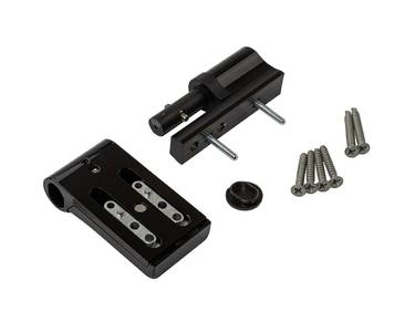 Петля Maxbar KT-V наплав 15-20мм Черный (RAL9005) Изображение 2