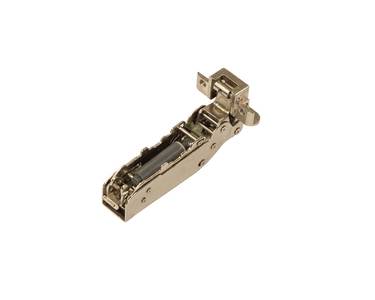 Петля для накладных алюминиевых дверей Firmax Advanced PLUS, Soft-Close, Anyway Click-On + 2 винта, угол открывания 110°, (толщина рамки 19-24мм) Изображение 4