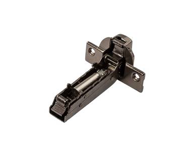 Петля для накладных дверей Alphalux Titan Clip-On, Soft-Close, угол открывания 100°, 48мм, чашка 35 мм, титан Изображение 4