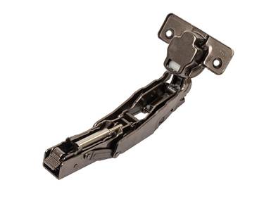 Петля для накладных дверей Alphalux Titan Clip-On, Soft-Close, угол открывания 155°, 48мм, чашка 35 мм, титан Изображение 3