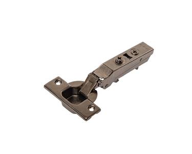 Петля для накладных дверей Alphalux Titan Clip-On, без пружины, угол открывания 100°, 48мм, чашка 35 мм, титан Изображение