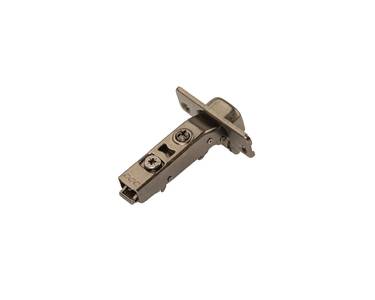 Петля для накладных дверей Firmax Smartline, Clip-On, без пружины, угол открывания 105 гр., 48мм, черный никель Изображение 2