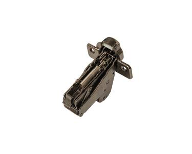 Петля для накладных дверей Firmax Smartline, Clip On, Soft-Close,угол открывания 155°, 48мм, 35 мм чашка, черный никель Изображение 4