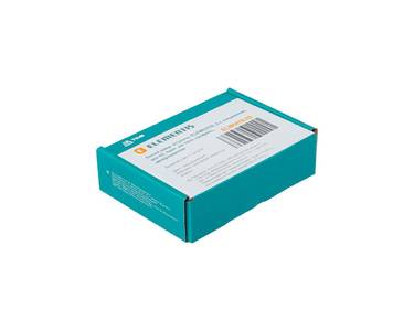 Петля двер. втулочн. ELEMENTIS, 2-х секционная, м/о 63, креп. на тепл. профиль, корич. RAL8017 Изображение 4